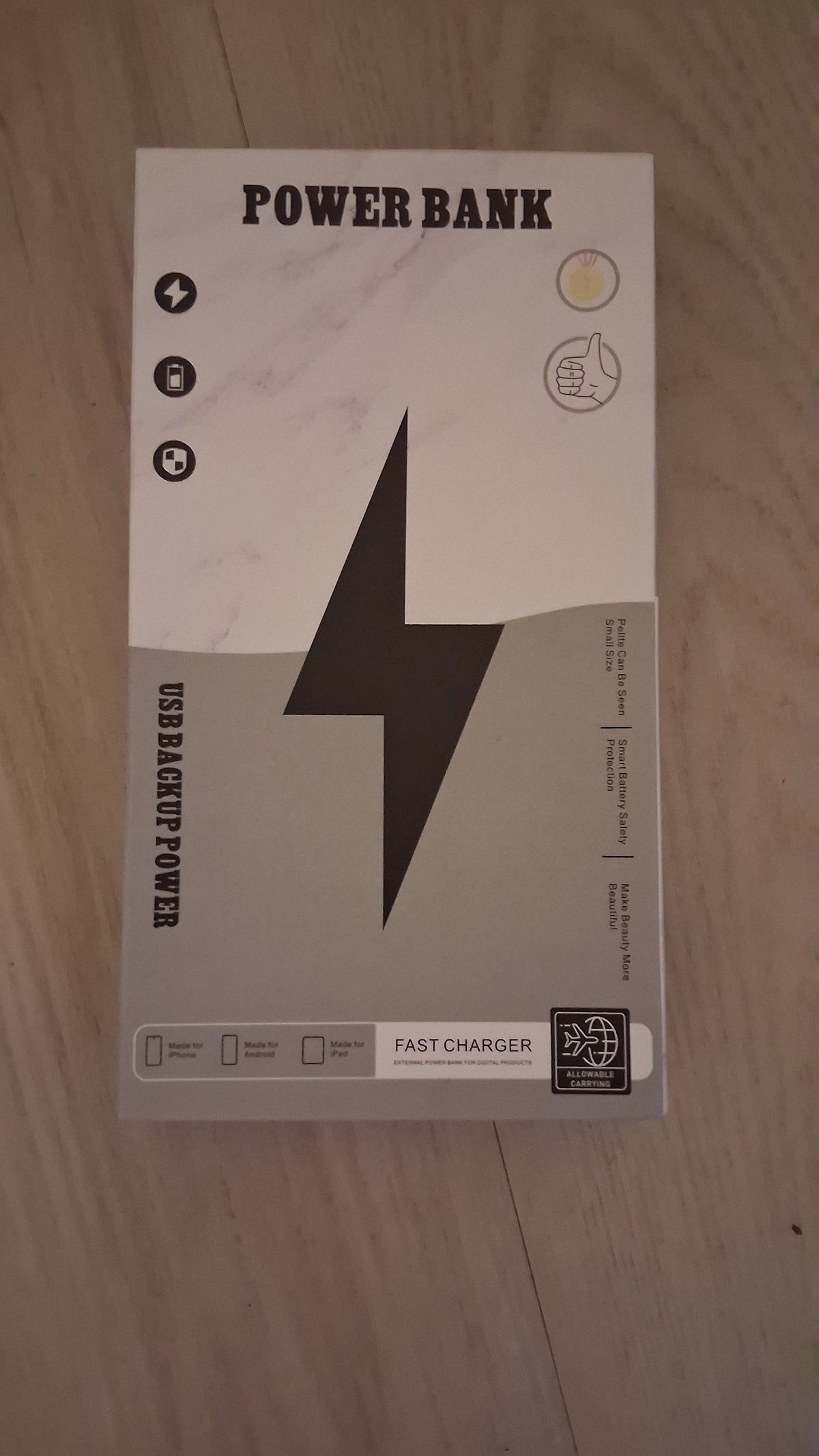 Digital fast charging power bank