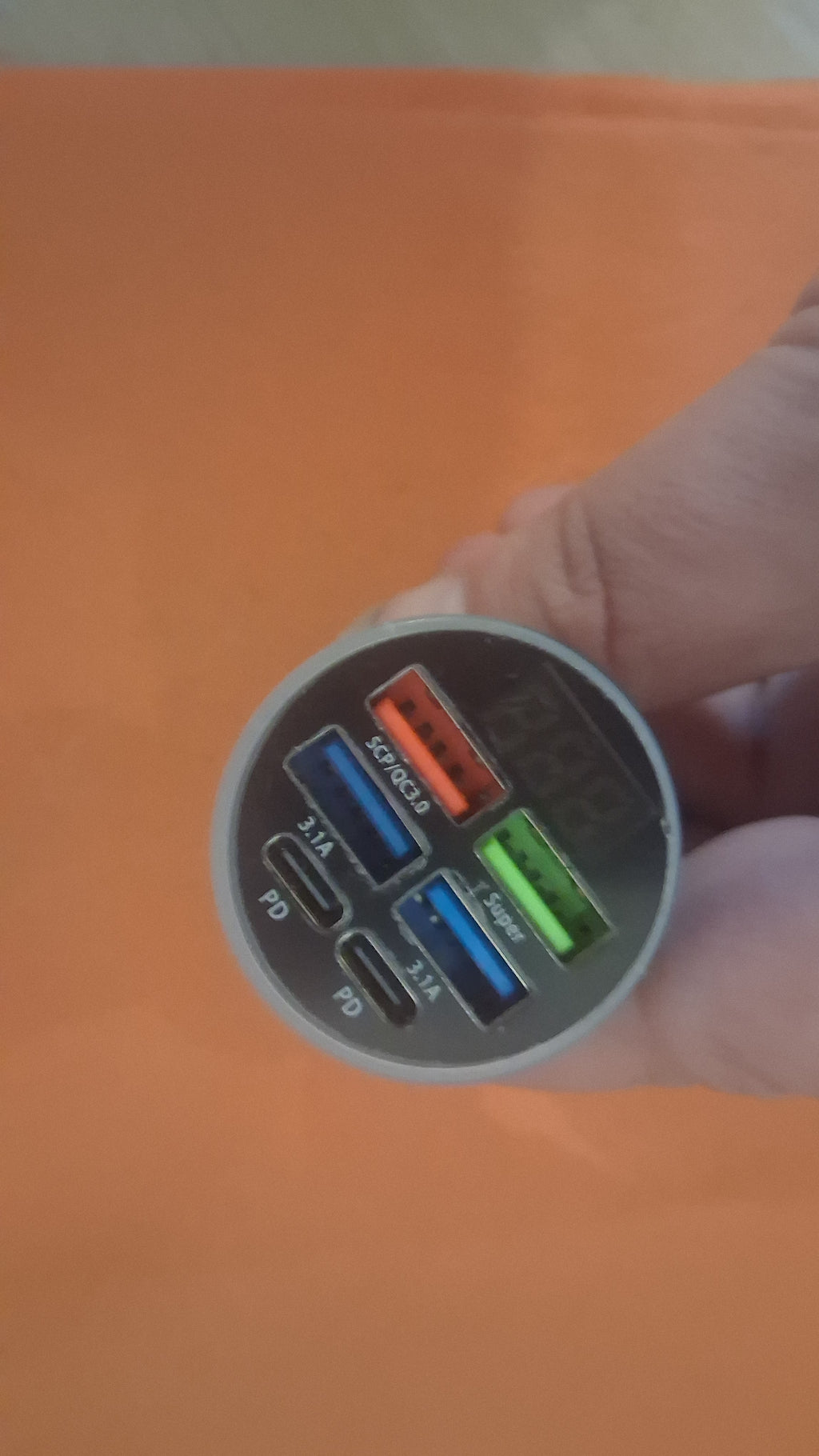 Multi slot car charger