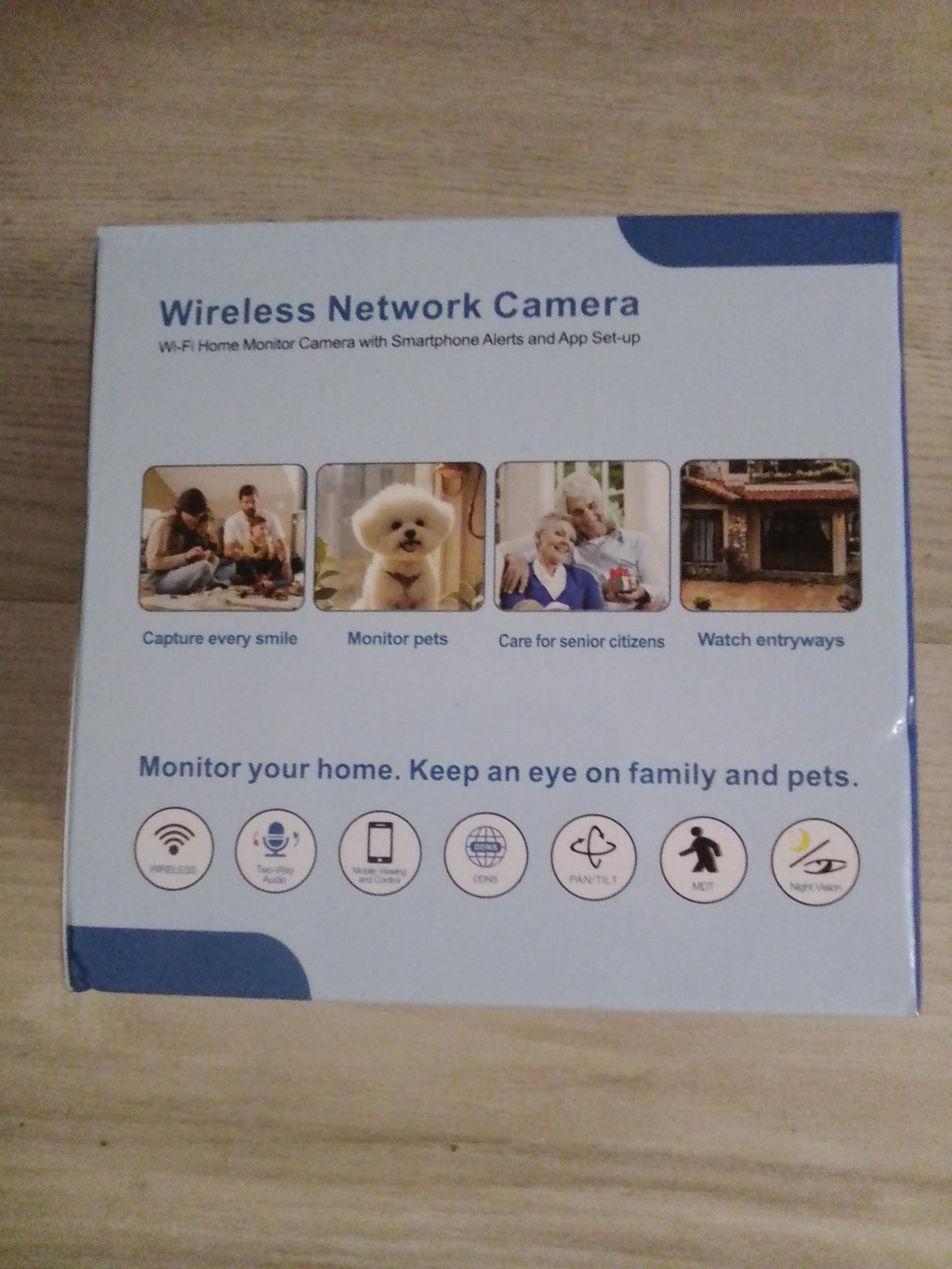 Wireless security camera